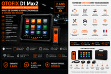 Charger l'image dans la galerie, Valise Diagnostic OTOFIX D1 MAX 2 – Multimarque AUTEL | 2 ans de mises à jour incluses
