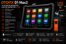 Charger l'image dans la galerie, Valise Diagnostic OTOFIX D1 MAX 2 – Multimarque AUTEL | 2 ans de mises à jour incluses
