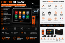 Charger l'image dans la galerie, Valise Diagnostic OTOFIX D1  PRO S2 – Multimarque AUTEL | 2 ans de mises à jour incluses
