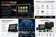 Lade das Bild in den Galerie-Viewer, Valise Diagnostic OTOFIX D1 Lite – Multimarque AUTEL | 2 ans de mises à jour incluses
